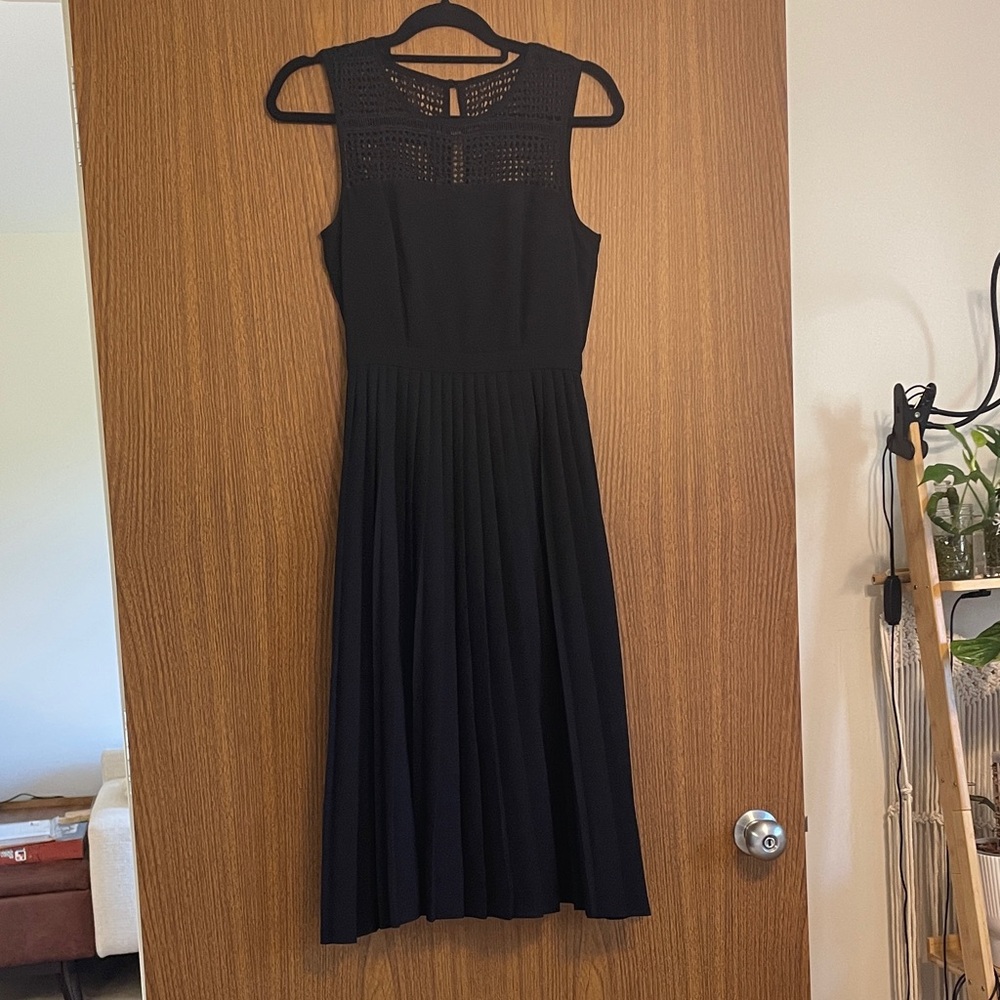 Black sleeveless ModCloth dress